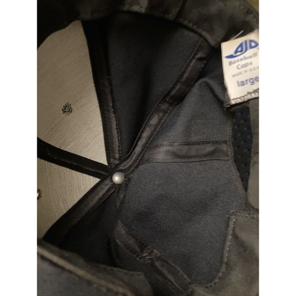 Vintage USS ROANOKE AOR-7 POLAR BEAR - NAVY BLUE HAT SNAPBACK SCRAMBLED EGGS - Picture 6 of 9